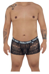 CandyMan 99616X Trouble Maker Spitzen-Badehose, Farbe Schwarz